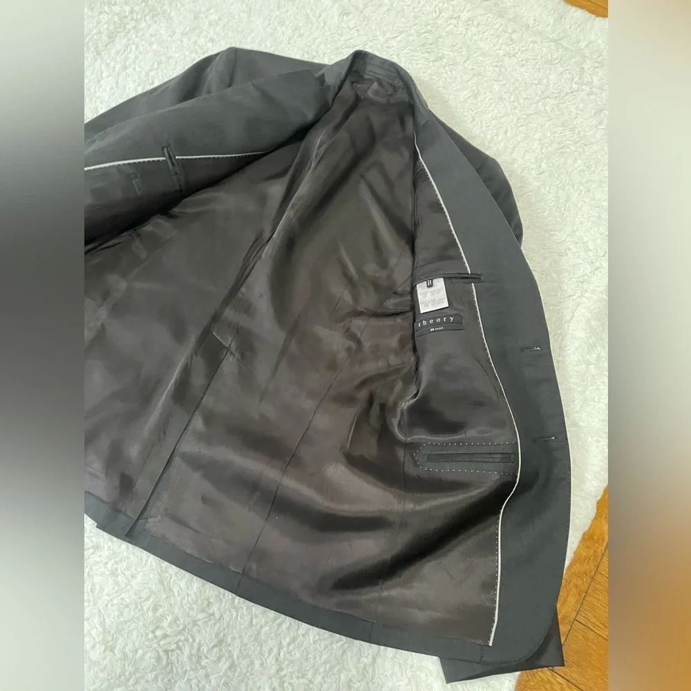 Theory men’s Charcoal Suit Jacket